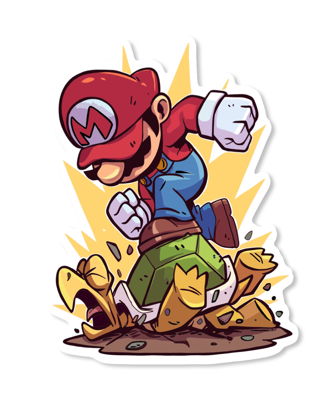 Mario 2 Sticker