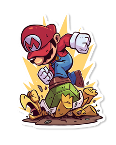 Mario 2 Sticker