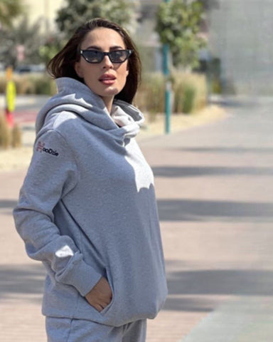 Grey Unisex Hoodie