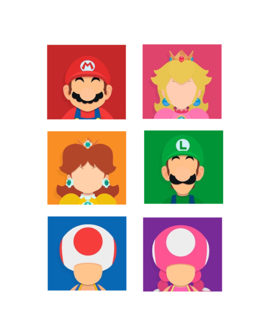 Super Mario 2 Sticker pack