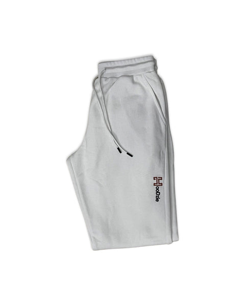 White Unisex Joggers