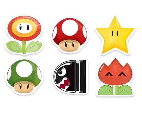 Super Mario 3 Sticker pack