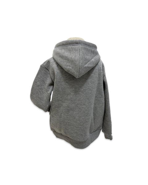 Grey Kids Hoodie