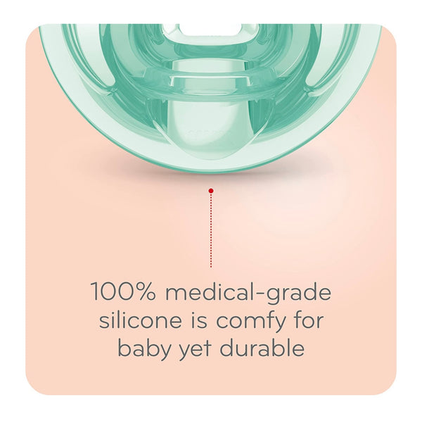 NUK Comfy “Timeless” Orthodontic Pacifiers, 5 Pack