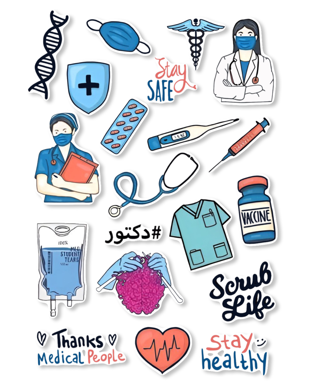 Medics Stickers pack